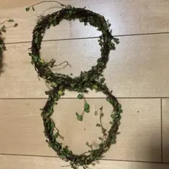 ワイヤープランツのリース　　2個セット13センチ