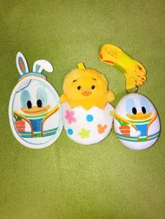 ディズニー　ドナルド　イースター　バッジ　アクセサリー
