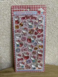 ボンボンドロップシール　赤キティ　正規品