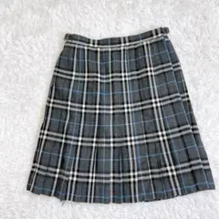 Burberry bulelabel 巻きスカート ノバチェック グレー