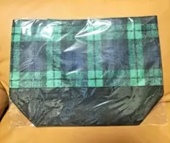 三越伊勢丹ブラックウォッチ トートバッグ エコバッグ