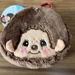 Monchhichi ポーチ カラビナ付き