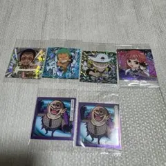 ワンピース ホログラムステッカー 6枚セット