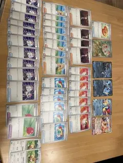 ポケカスタートデッキ100 レア　ノーマルまとめ売り44枚