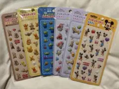 チ*^様 【正規品】ディズニーぷくぷくシール6枚セット