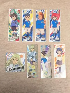 【本日限定価格！】イナズマイレブン ロングステッカー 7枚＋コースターセット