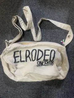 ELRODEO ショルダーバッグ キャンバス地