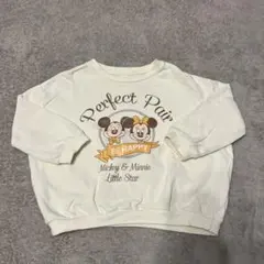 ミッキー・ミニー トレーナー キッズ用