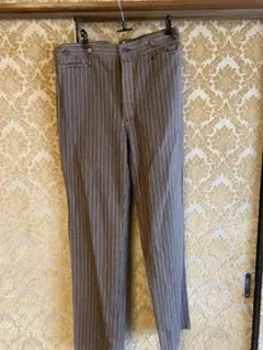 WAREHOUSE コットンリネンワークパンツ シンチバック - メルカリ
