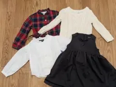 女の子　ブランドワンピースまとめ売り　90cm 24m