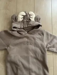 フード付きトナカイ着ぐるみ 80cm