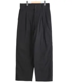 Eesett&Co WIDE TROUSERS チノパン ネイビー - メルカリ