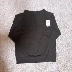 婦人服　大きいサイズ　ニットセーター ダークブラウン