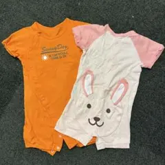 コムサ　カバーオール　2枚セット