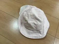 branshes ベビー帽子 ピンク　女の子　48cm 紐付き