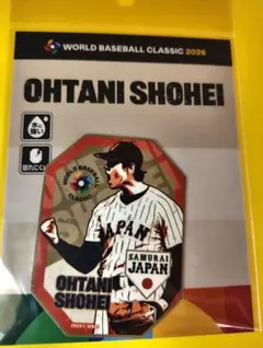 大谷翔平 ワールドベースボールクラシック2026 ダイカットステッカー