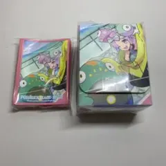 ポケモンカードゲーム　ナンジャモ　ハラバリー　デッキシールド 、デッキケースのサムネイル