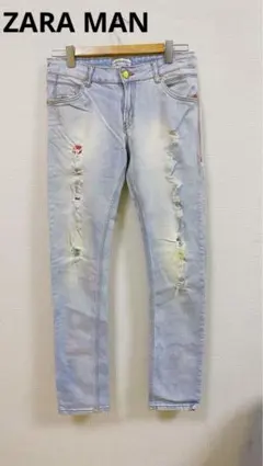 ZARA Man ダメージデニム　30インチ　ヴィンテージ