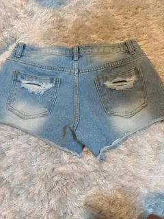 DaTuRaダメージ加工 ショートパンツ