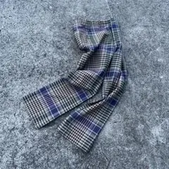 JieDa マルチチェックパンツ ワイドストレート モードのサムネイル