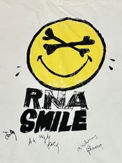 RNA アールエヌエー スマイルT ビッグT 半袖 Y2K グランジ ロックTのサムネイル