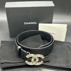 超レア✨タグ付きデッドストック✨CHANEL 99P ココマークレザーベルト 