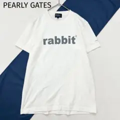 【パーリーゲイツ】半袖Ｔシャツ　Ｓ　コットン　ラビット　うさぎ　ゴルフウェアのサムネイル