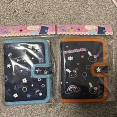 デニム シール バインダー ウサハナ、ぷくぷくあわあわちゃん 2個セット