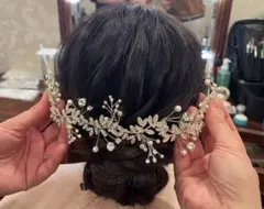 Bliss 結婚式 髪飾り ヘッドドレス ヘアアクセサリー