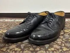 【LOBB'S】イタリア製 シボ革 プレーントゥシューズのサムネイル