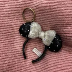 ディズニー　ミニー パルパルーザ　カチューシャ　キーホルダー