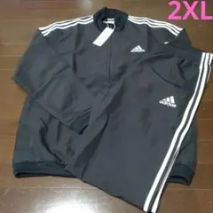 アディダス　メンズ　2XL　トラックスーツ　セットアップ　上下　ジャージ