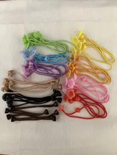 カップ付きヘアゴムまとめ売り　　キッズ　ベビー　ヘアアクセサリー　1セット限定