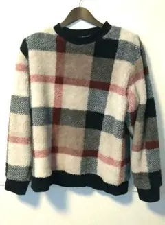 ブラックレーベル クレストブリッジ チェック ボアフリース上下