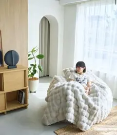 ユルマル YURUMARU アイボリー クッション ソファ - メルカリ