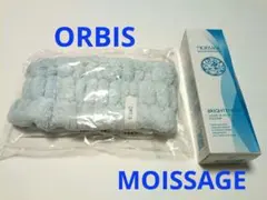 新品未使用　ORBIS 吸水ヘアバンド　モイサージュ　薬用ハンド＆ボディクリーム