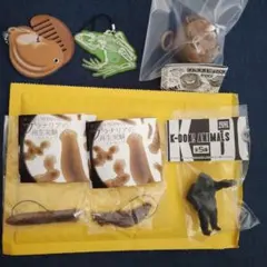 アニマルグッズ6個セット カプセルトイ