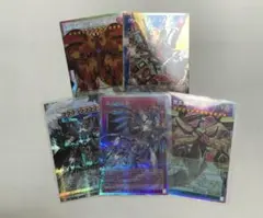 c*4様 遊戯王OCG 5枚セット 霊王の波動　オーバーフレームプリシク