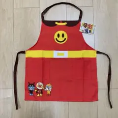 【新品タグ付き】アンパンマン　なりきり　子ども用エプロン　110サイズ