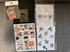 名探偵コナン シールくじ引き　未開封巾着(コナン怪盗キッド平次)、ステッカー付き