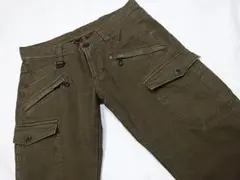ニコル☆リエラボ☆ストレッチカーゴパンツ☆44☆ウェスト約82cm