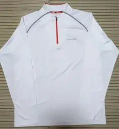 HEAD ハーフジップ トップス ホワイト