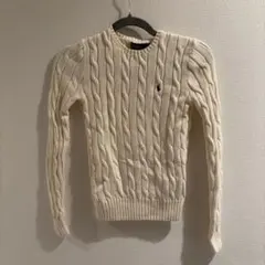 Polo by Ralph Lauren ケーブルニット セーター XSのサムネイル