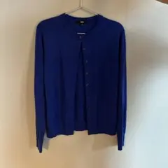 ユニクロ　メリノクルーネックカーディガン　M