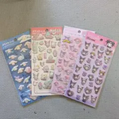 【新品】ぷくっとシール　サンリオ　Sanrio　ダイソー