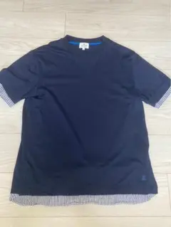 ランバンオンブルー　レイヤード　Tシャツ　ネイビー　LANVIN en Bleuのサムネイル