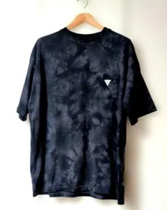 EDWIN タイダイ柄 ポケットTシャツ ブラック系