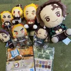 最終値下げ‼️鬼滅の刃　ぬいぐるみ　煉獄杏寿郎竈門炭治郎まとめ売り