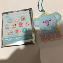 BT21 トレーディングアクリルキーホルダー　KOYA