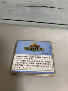 PANTER Blue 缶ケース　タバコ缶　小物入れ　タバコケース